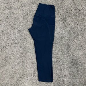 Navy blue capri leggings